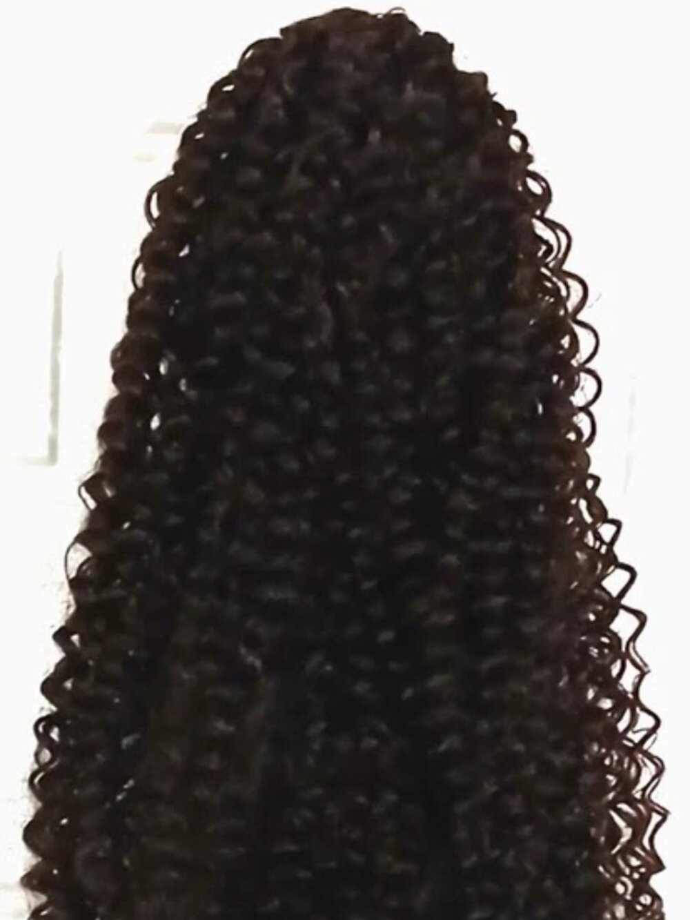 Womens Synthetic Curly Pony Tail Color #4, 28in
